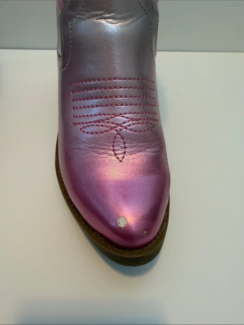 Steve Madden shiny metallic